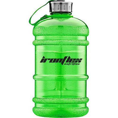 Бутылка IronFlex Gallon Hydrator 1 л, зеленый,  мл, Iron Addicts Brand. Фляга. 