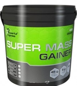 Super Mass Gainer, 4000 g, Powerful Progress. Gainer. Mass Gain Energy & Endurance recovery 