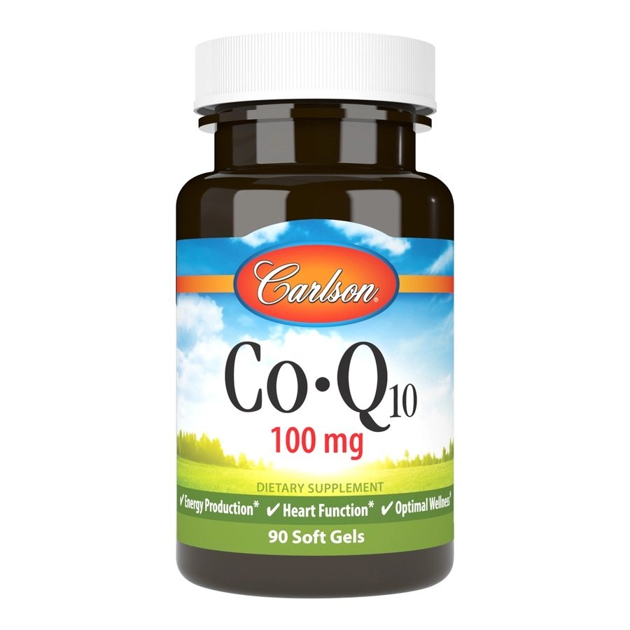 Витамины и минералы Carlson Labs CoQ10 100 mg, 90 капсул,  мл, Carlson Labs. Витамины и минералы. Поддержание здоровья Укрепление иммунитета 