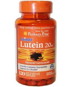 Puritan's Pride Lutein 20 mg, , 120 pcs