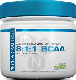BCAA 8:1:1, 315 г, Pharma First. BCAA. Снижение веса Восстановление Антикатаболические свойства Сухая мышечная масса 