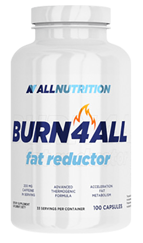 Burn4All, 100 pcs, AllNutrition. Fat Burner. Weight Loss Fat burning 