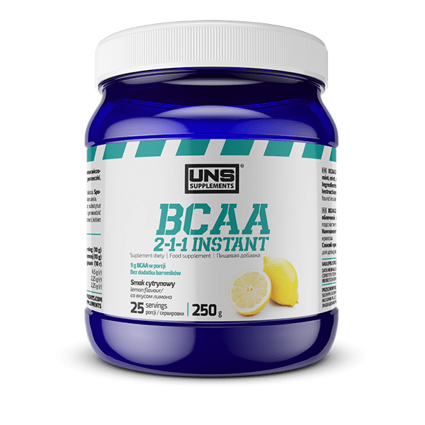 БЦАА UNS BCAA 2:1:1 (250 г) юнс лимон,  мл, UNS. BCAA. Снижение веса Восстановление Антикатаболические свойства Сухая мышечная масса 