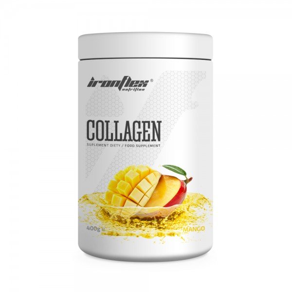 Для суставов и связок IronFlex Collagen, 400 грамм Манго,  ml, IronFlex. For joints and ligaments. General Health Ligament and Joint strengthening 