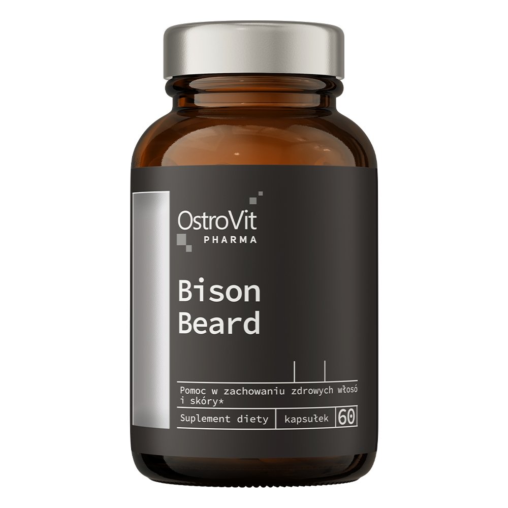 OstroVit Витамины и минералы OstroVit Pharma Bison Beard, 60 капсул, , 