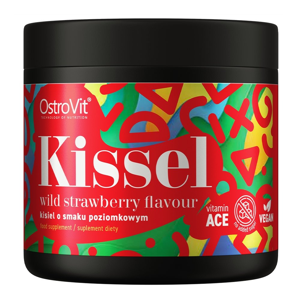 OstroVit Заменитель питания OstroVit Kissel, 200 грамм Земляника, , 200 г