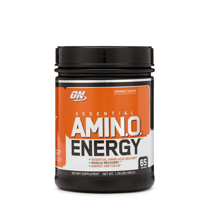 Предтренировочный комплекс Optimum Essential Amino Energy, 585 грамм Апельсин,  мл, Optimum Nutrition. Предтренировочный комплекс. Энергия и выносливость 