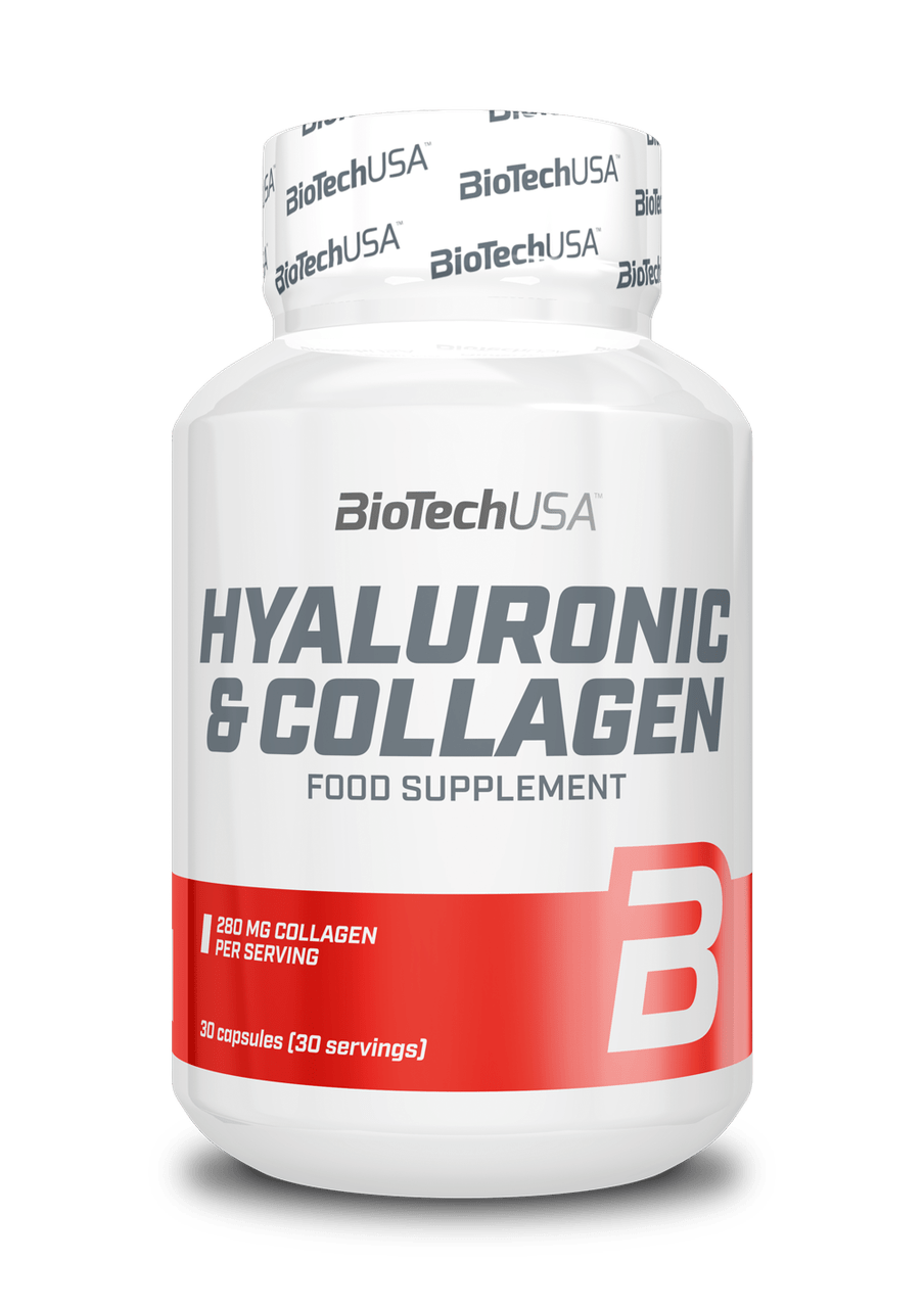 BioTech Гиалуроновая кислота и коллаген BioTech Hyaluronic & Collagen (30 капс) биотеч, , 30 