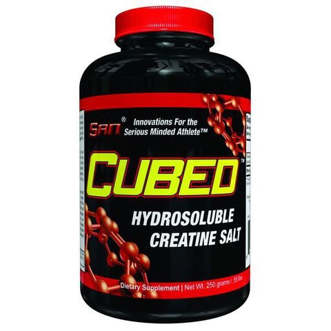 Cubed, 250 g, San. Different forms of creatine. 