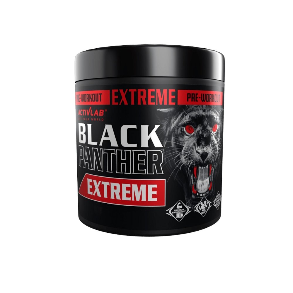 Предтренировочный комплекс Activlab Black Panther Extreme, 300 грамм Апельсин,  мл, ActivLab. Предтренировочный комплекс. Энергия и выносливость 