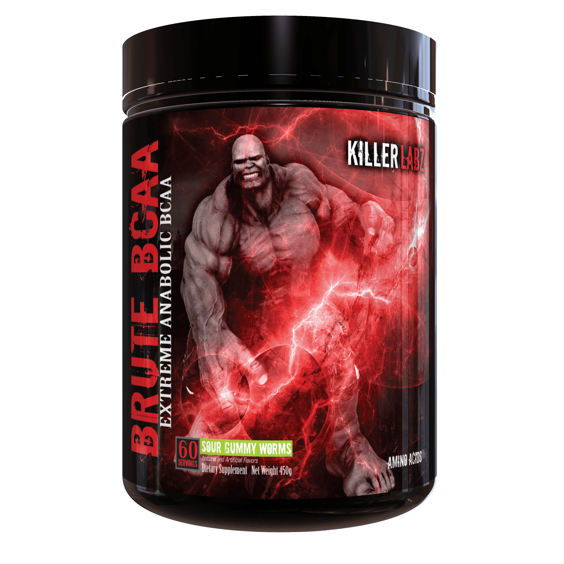 Brute BCAA, 450 g, Killer Labz. BCAA. Weight Loss recovery Anti-catabolic properties Lean muscle mass 