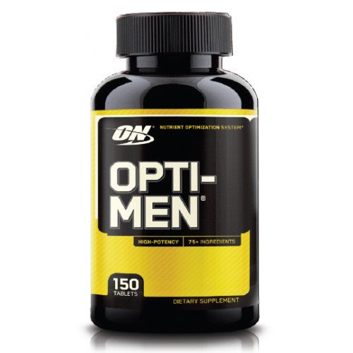 Вітаміни Opti-men Optimum Nutrition 150 таб,  ml, Optimum Nutrition. Vitamins and minerals. General Health Immunity enhancement 