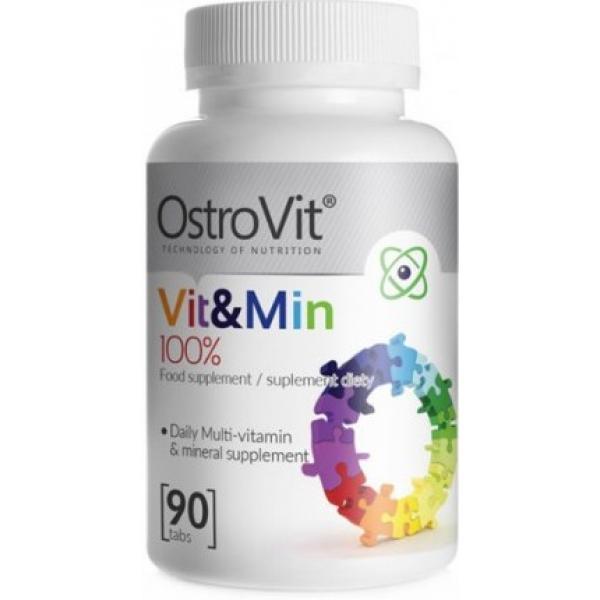 OstroVit Комплекс витаминов OstroVit 100% Vitamin (90 капс) островит, , 