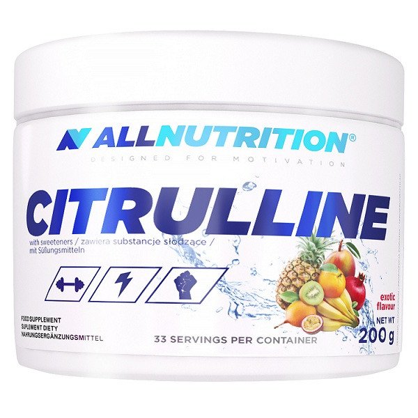 Л-Цитруллин AllNutrition Citrulline (200 г) алл нутришн Raspberry Strawberry,  мл, AllNutrition. Цитруллин. 