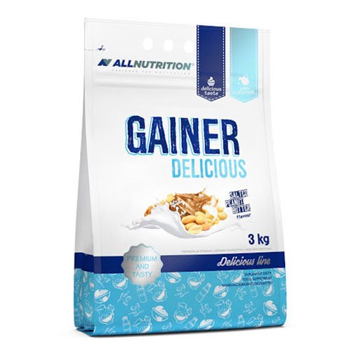 AllNutrition Gainer Delicious 3 кг Шоколадное арахисовое масло,  ml, AllNutrition. Gainer. Mass Gain Energy & Endurance स्वास्थ्य लाभ 