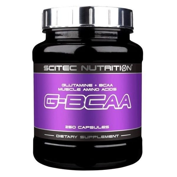 Scitec Nutrition BCAA Scitec G-BCAA, 250 капсул, , 
