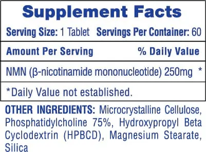 Hi-Tech Pharmaceuticals  NMN (Nicotinamide Mononucleotide) 60 шт. / 60 servings,  мл, Hi-Tech Pharmaceuticals. Витаминно-минеральный комплекс