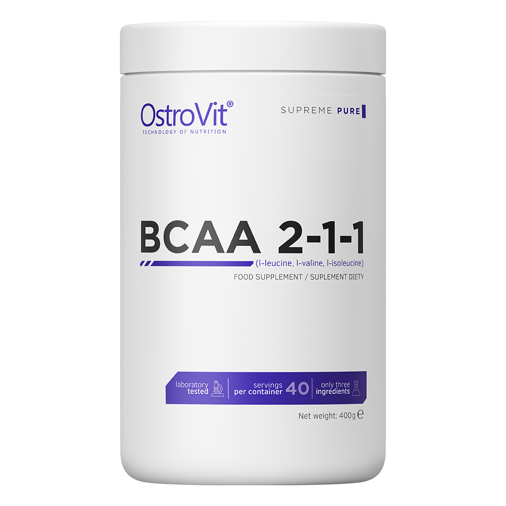 OstroVit Extra Pure BCAA 2:1:1 OstroVit 400 g Natural, , 400 г