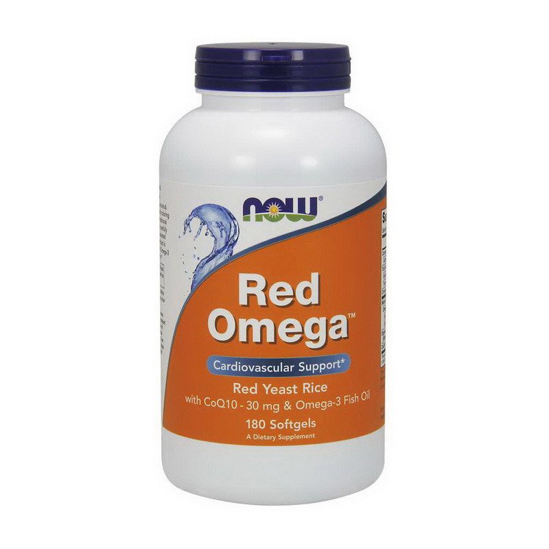 Now Омега 3 Now Foods Red Omega (180 капс) рыбий жир нау фудс, , 180 