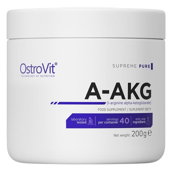 Аминокислота OstroVit A-AKG, 200 грамм Натуральный,  мл, OstroVit. Аминокислоты. 
