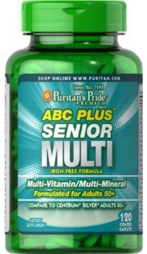 ABC Plus® Senior Multivitamin Multi-Mineral Formula, 240 ml, Puritan's Pride. Complejos vitaminas y minerales. General Health Immunity enhancement 