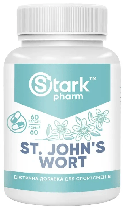 Экстракт зверобоя Stark Pharm St. John's Wort 500 мг 60 caps,  ml, Stark Pharm. Special supplements. 
