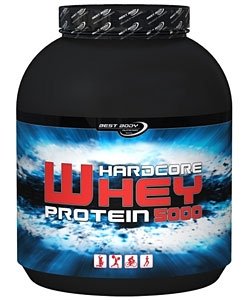 Hardcore Protein Whey 5000, 1900 г, Best Body. Сывороточный концентрат. Набор массы Восстановление Антикатаболические свойства 