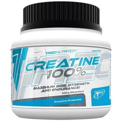 Creatine 100%, 300 g, Trec Nutrition. Monohidrato de creatina. Mass Gain Energy & Endurance Strength enhancement 