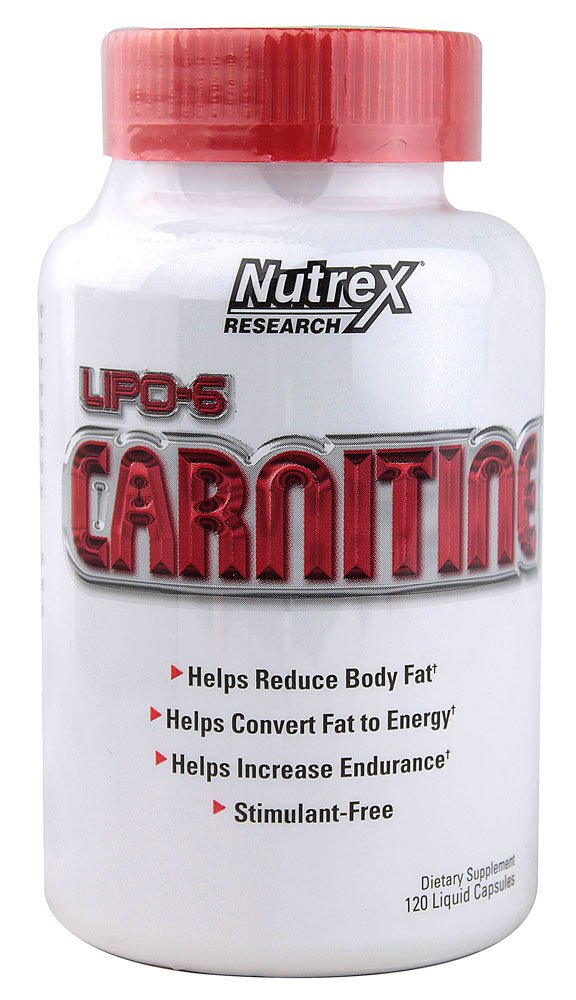 Lipo-6 Carnitine, 120 pcs, Nutrex Research. L-carnitine. Weight Loss General Health Detoxification Stress resistance Lowering cholesterol Antioxidant properties 