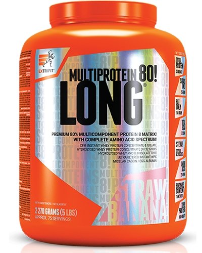Long 80 Multiprotein, 2270 g, EXTRIFIT. Mezcla de proteínas. 