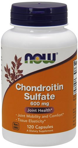 Now Chondroitin Sulfate 600 mg 120 капс Без вкуса,  ml, Now. Glucosamine Chondroitin. General Health Ligament and Joint strengthening 