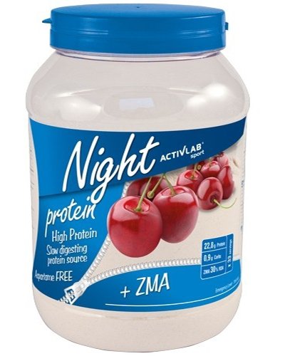 Night Protein + ZMA, 1000 г, ActivLab. Комплексный протеин. 