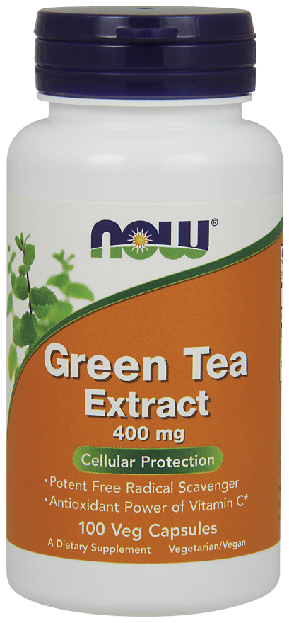 NOW Foods Green Tea Extract 400 mg 100 VCaps,  ml, Now. Suplementos especiales. 