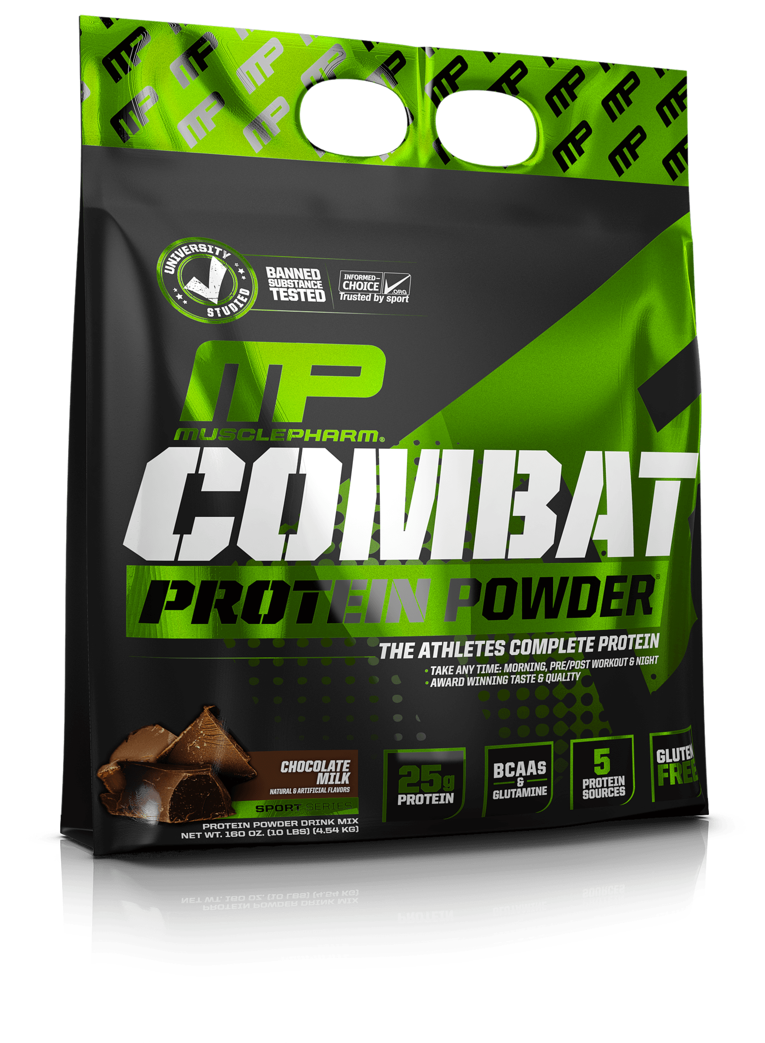 Combat Powder, 4500 g, MusclePharm. Mezcla de proteínas. 