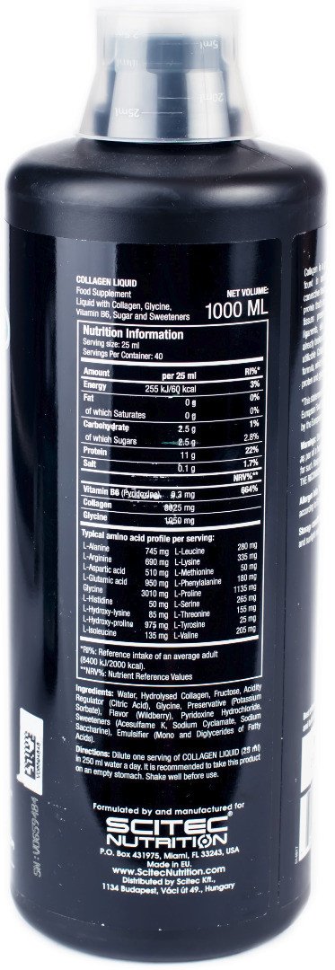 Жидкий Коллаген Collagen Scitec Nutrition (1 л) скайтек wild berry,  мл, Scitec Nutrition. Коллаген
