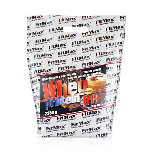 FitMax Whey Pro 81+ 2250 г Шоколад,  ml, FitMax. Whey Protein. स्वास्थ्य लाभ Anti-catabolic properties Lean muscle mass 