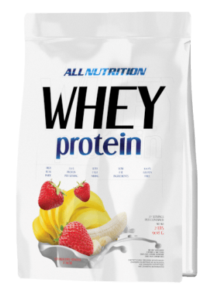 Whey Protein, 908 g, AllNutrition. Whey Concentrate. Mass Gain recovery Anti-catabolic properties 