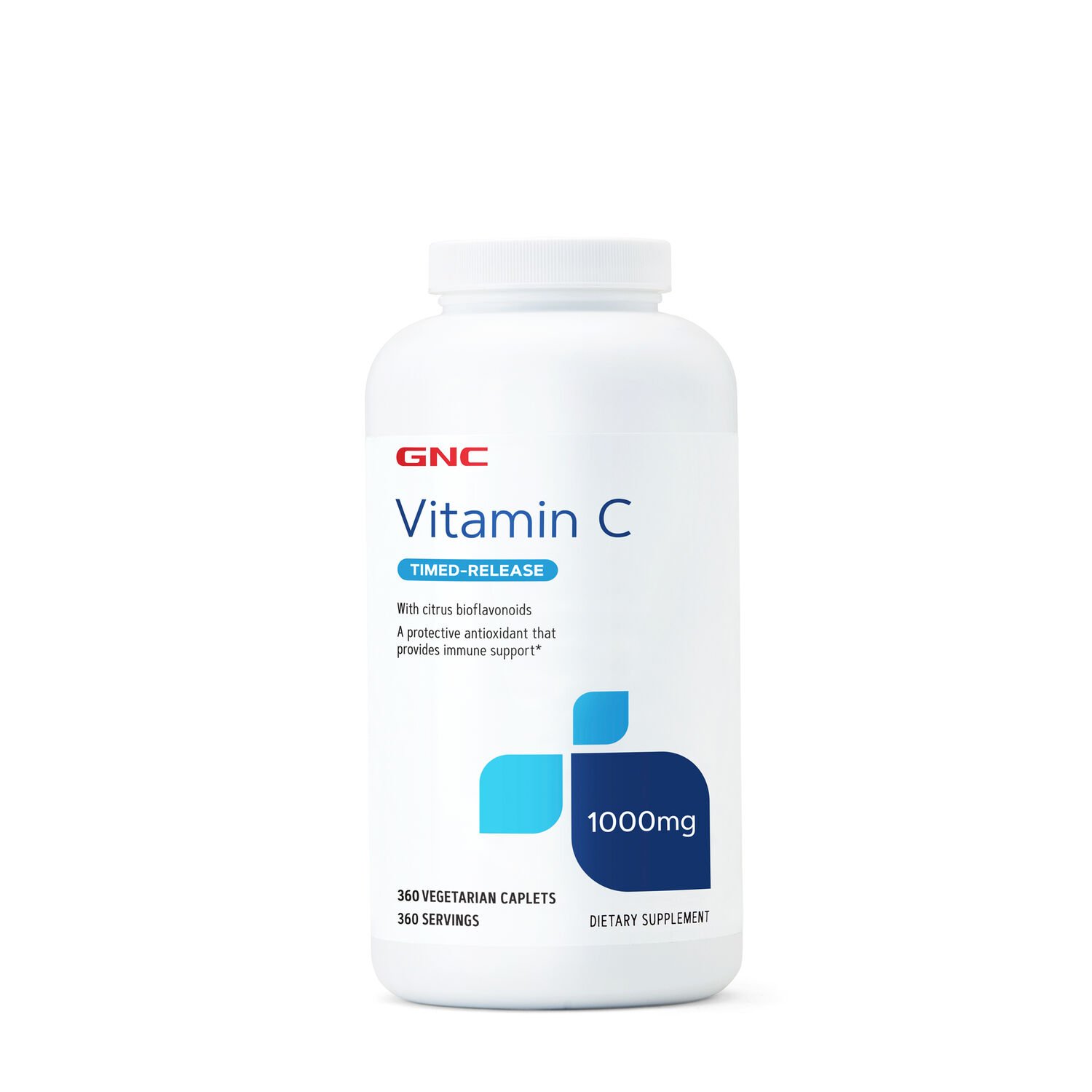 GNC Витамины и минералы GNC Vitamin C 1000 mg Timed-Release, 360 вегакапсул СРОК 08.23, , 