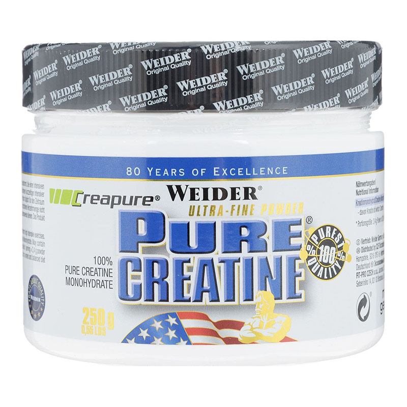 Креатин Weider Pure Creatine, 250 грамм,  ml, Way4you. Сreatina. Mass Gain Energy & Endurance Strength enhancement 