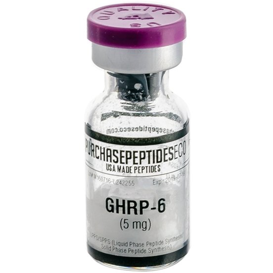 GHRP-6 (5 mg),  мл, PurchasepeptidesEco. Пептиды. 