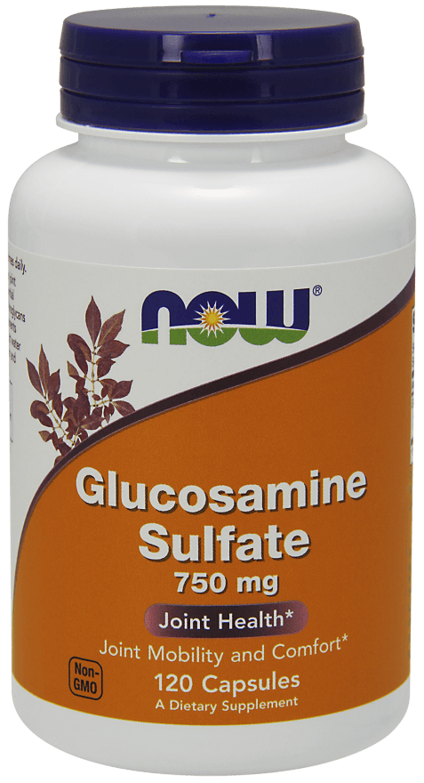 Now Glucosamine Sulfate 750 mg, , 120 шт