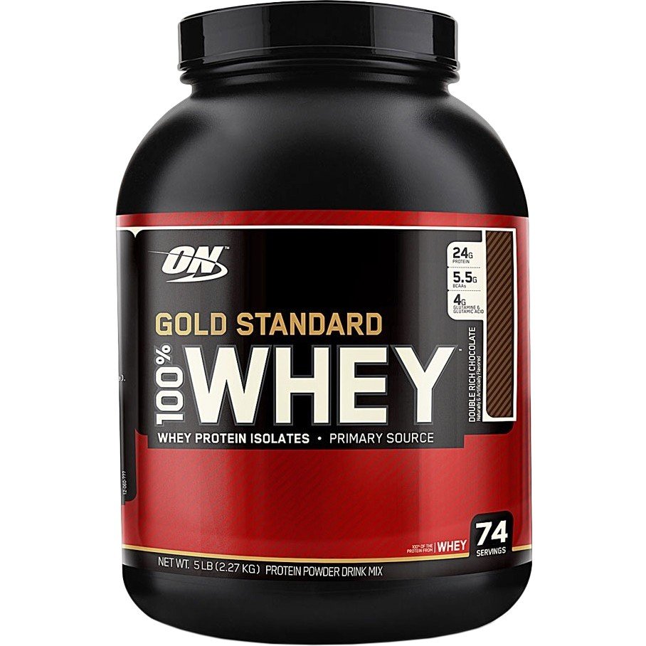 100% Whey Gold Standard, 2270 г, Optimum Nutrition. Комплекс сывороточных протеинов. 