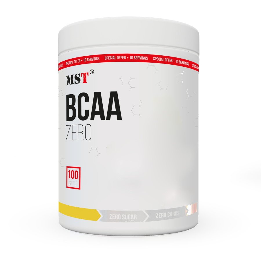 BCAA MST BCAA ZERO, 600 грамм Огурец-лайм,  ml, MST Nutrition. BCAA. Weight Loss recovery Anti-catabolic properties Lean muscle mass 