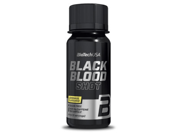 BioTech Предтренировочный комплекс BioTech Black Blood Shot 60 ml Lemonade, , 60 мл