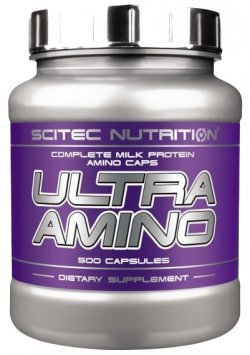 Ultra Amino, 500 pcs, Scitec Nutrition. Amino acid complex. 