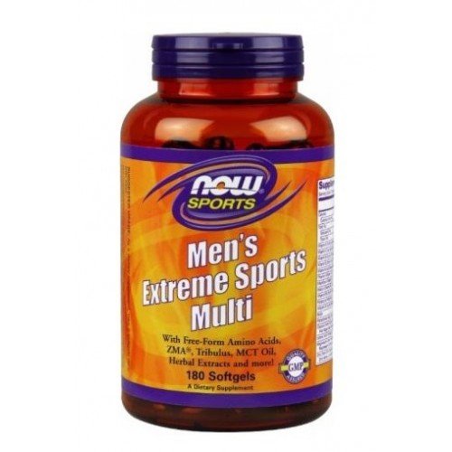 Men's Extreme Sports Multi, 180 piezas, Now. Complejos vitaminas y minerales. General Health Immunity enhancement 