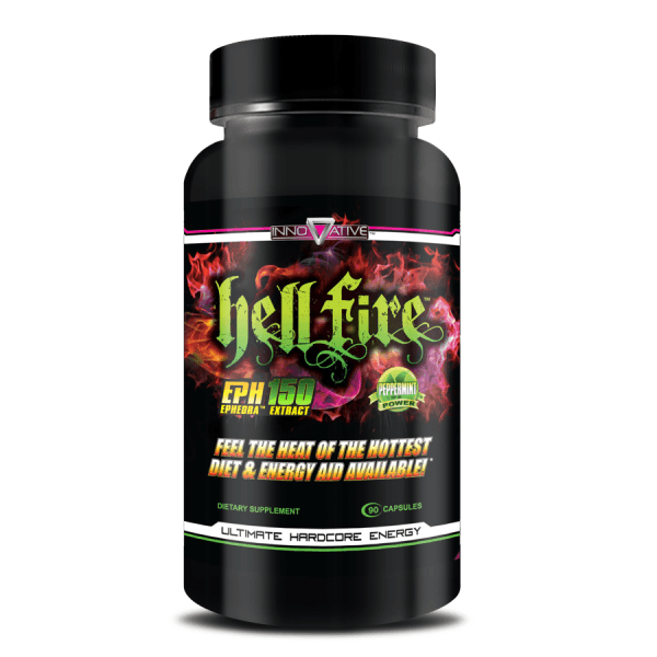 HellFire, 100 piezas, Innovative Labs. Termogénicos. Weight Loss Fat burning 