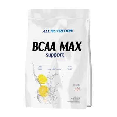 AllNutrition BCAA Max Support 1000 г Клубника,  мл, AllNutrition. BCAA. Снижение веса Восстановление Антикатаболические свойства Сухая мышечная масса 