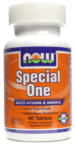 Special One, 90 pcs, Now. Vitamin Mineral Complex. General Health Immunity enhancement 