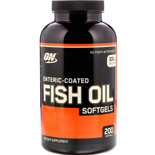 Optimum Nutrition Fish Oil 200 капс Без вкуса,  ml, Optimum Nutrition. Fats. General Health 